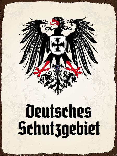 Blechschild - Adler D Schutzgebiet