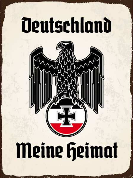 Blechschild - Adler Mein Heimat