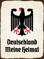 Blechschild - Adler Heimat