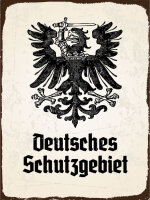 Blechschild - Adler D Schutzgebiet