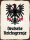 Blechschild - Adler D. Reichsgrenze