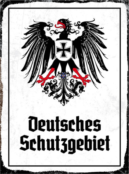 Blechschild - Adler D Schutzgebiet