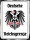 Blechschild - Adler Reichtsgrenze