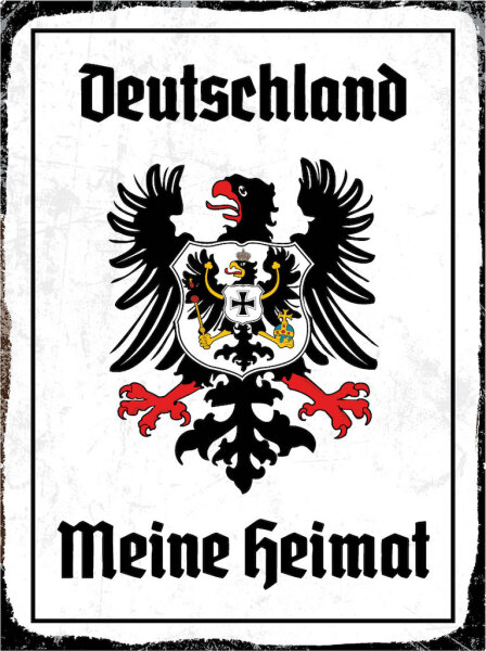 Blechschild - Adler Mein Heimat