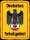 Blechschild - Adler Schutzgebiet