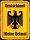 Blechschild - Adler Heimat V2