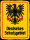 Blechschild - Adler D Schutzgebiet