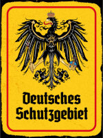 Blechschild - Adler D Schutzgebiet