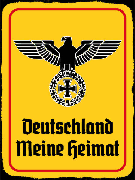 Blechschild - Adler Heimat