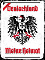 Blechschild - Adler Heimat V2