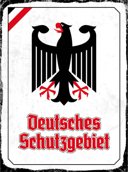 Blechschild - Adler D Schutzgebiet