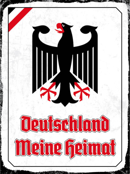 Blechschild - Adler Heimat