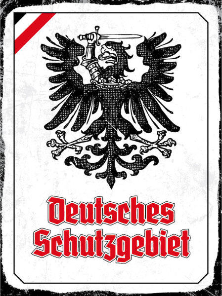 Blechschild - Adler D Schutzgebiet