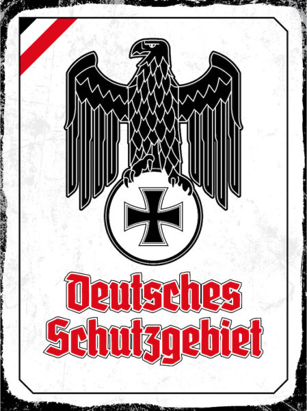 Blechschild - Adler D Schutzgebiet