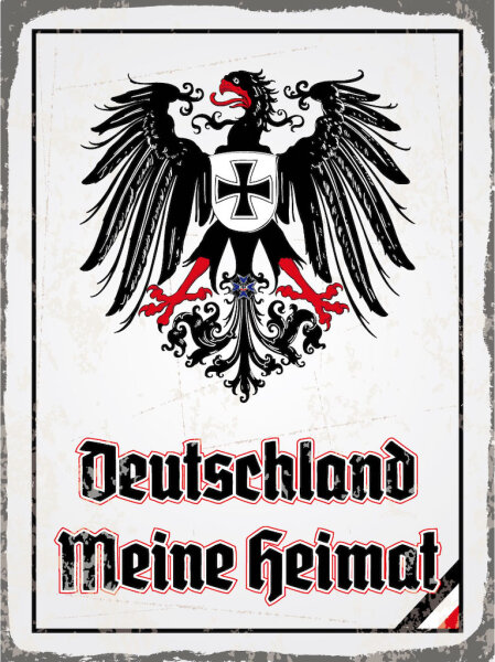 Blechschild - Adler Heimat