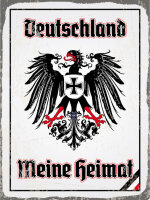 Blechschild - Adler Heimat V2