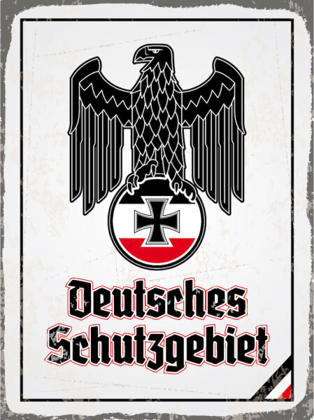 Blechschild - Adler D Schutzgebiet