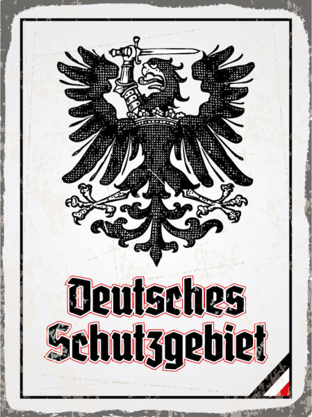 Blechschild - Adler D Schutzgebiet