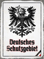 Blechschild - Adler D Schutzgebiet