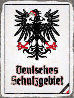 Blechschild - Adler D Schutzgebiet