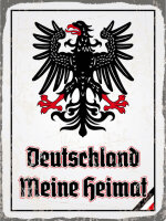 Blechschild - Adler Heimat