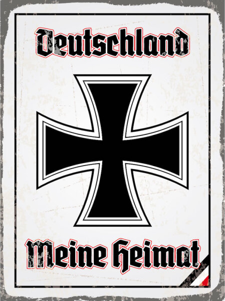 Blechschild - EK Heimat V2