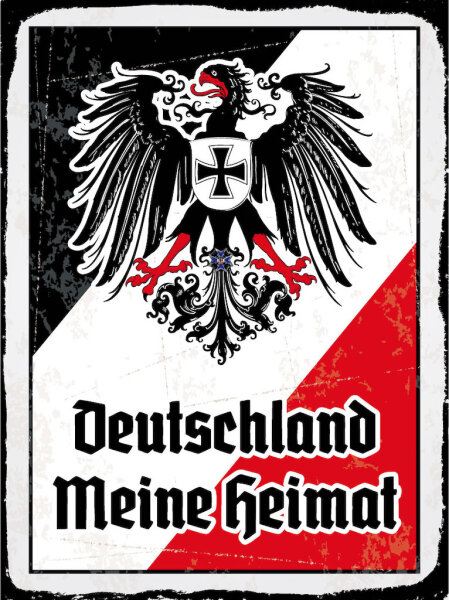 Blechschild - Adler Heimat