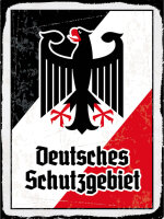 Blechschild - Adler D Schutzgebiet