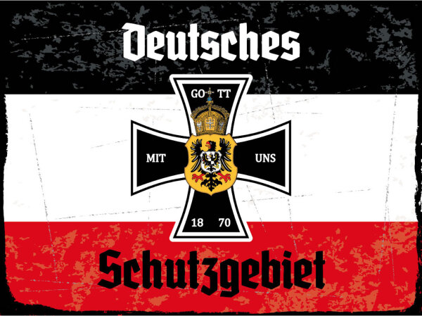 Blechschild - EK D Schutzgebiet