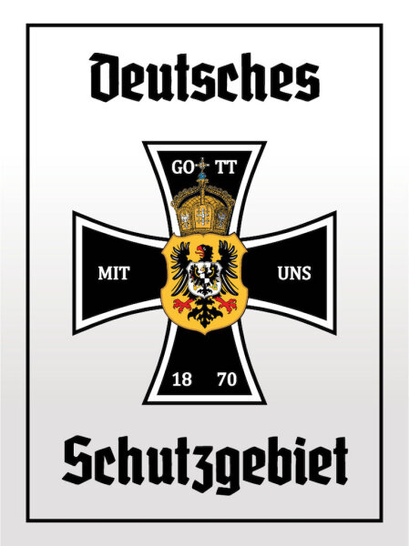 Blechschild - EK Schutzgebiet