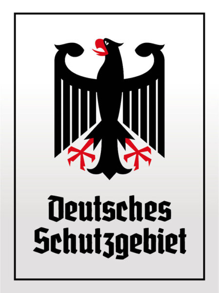 Blechschild - Adler D Schutzgebiet