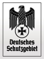 Blechschild - Adler D Schutzgebiet