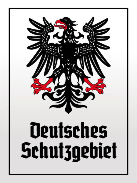 Blechschild - Adler D Schutzgebiet