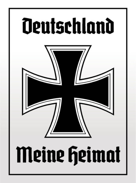 Blechschild - EK Heimat V2