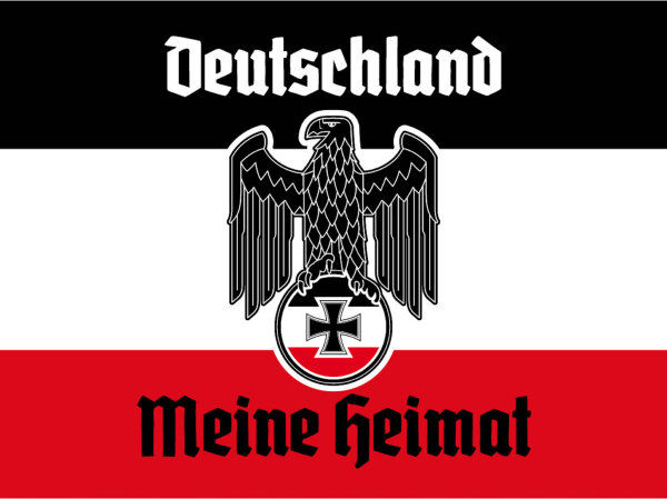 Blechschild - Adler Heimat