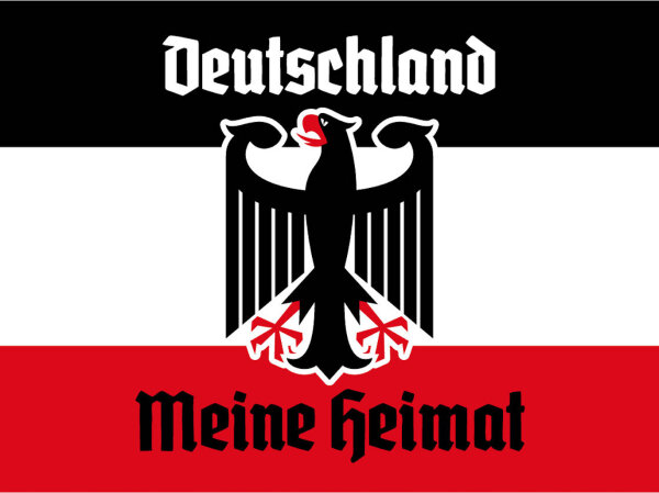 Blechschild - Adler Heimat