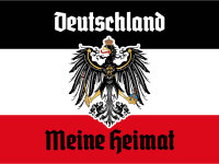 Blechschild - Adler Heimat