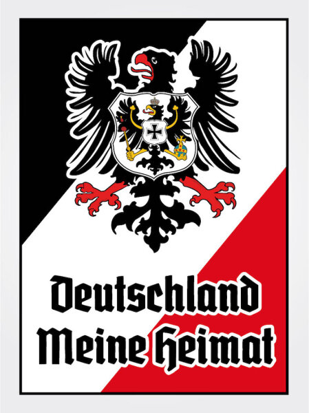 Blechschild - Adler Heimat