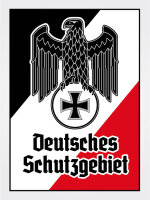 Blechschild - Adler D Schutzgebiet