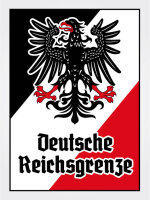 Blechschild - Adler D. Reichsgrenze