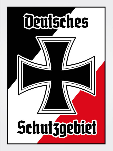 Blechschild - EK Schutzgebiet