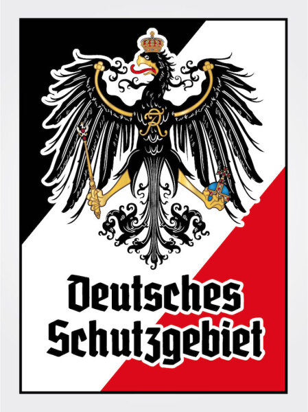 Blechschild - Adler D Schutzgebiet