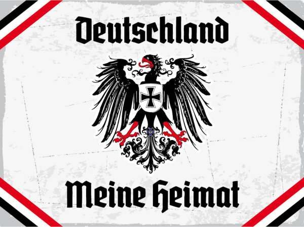 Blechschild - Adler Heimat