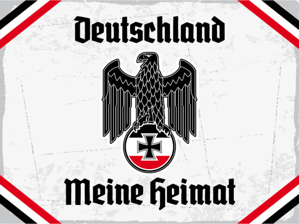 Blechschild - Adler Heimat