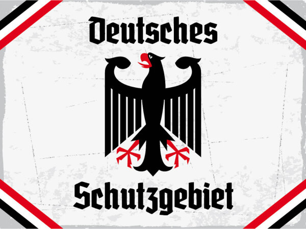 Blechschild - Adler D Schutzgebiet