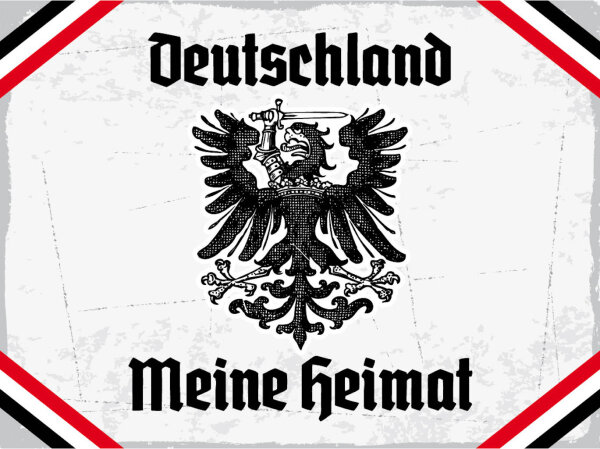 Blechschild - Adler Heimat