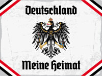 Blechschild - Adler Heimat