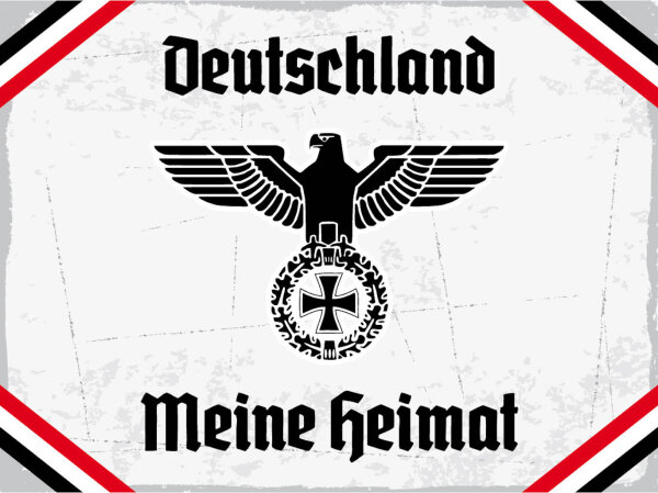 Blechschild - Adler Heimat