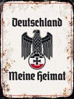 Blechschild - Adler Meine Heimat