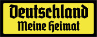 Blechschild - Heimat2